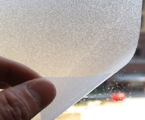 元谋玻璃门外面粘广告用什么材料好？